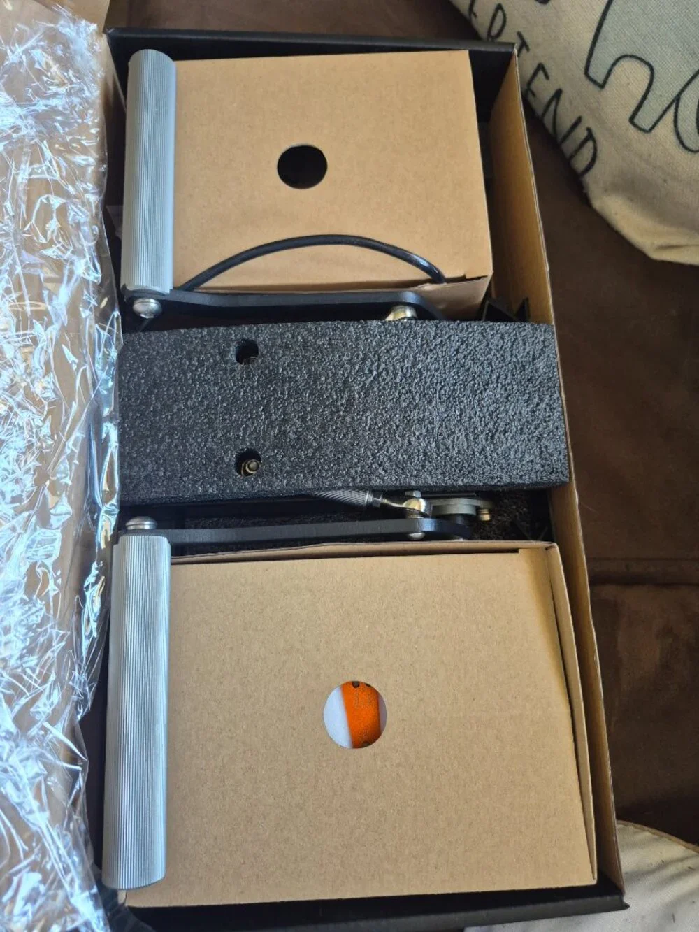 Flight Simulator Pedals. VKBsim T-Rudder Mk.IV flight simulation rudder pedals